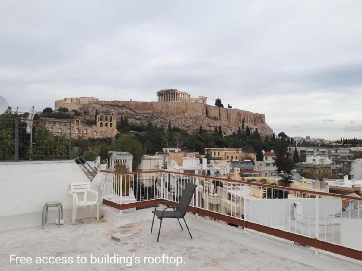 Window To...Acropolis! Apartment Athena Bagian luar foto